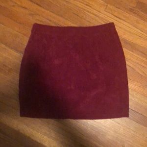 Corduroy skirt